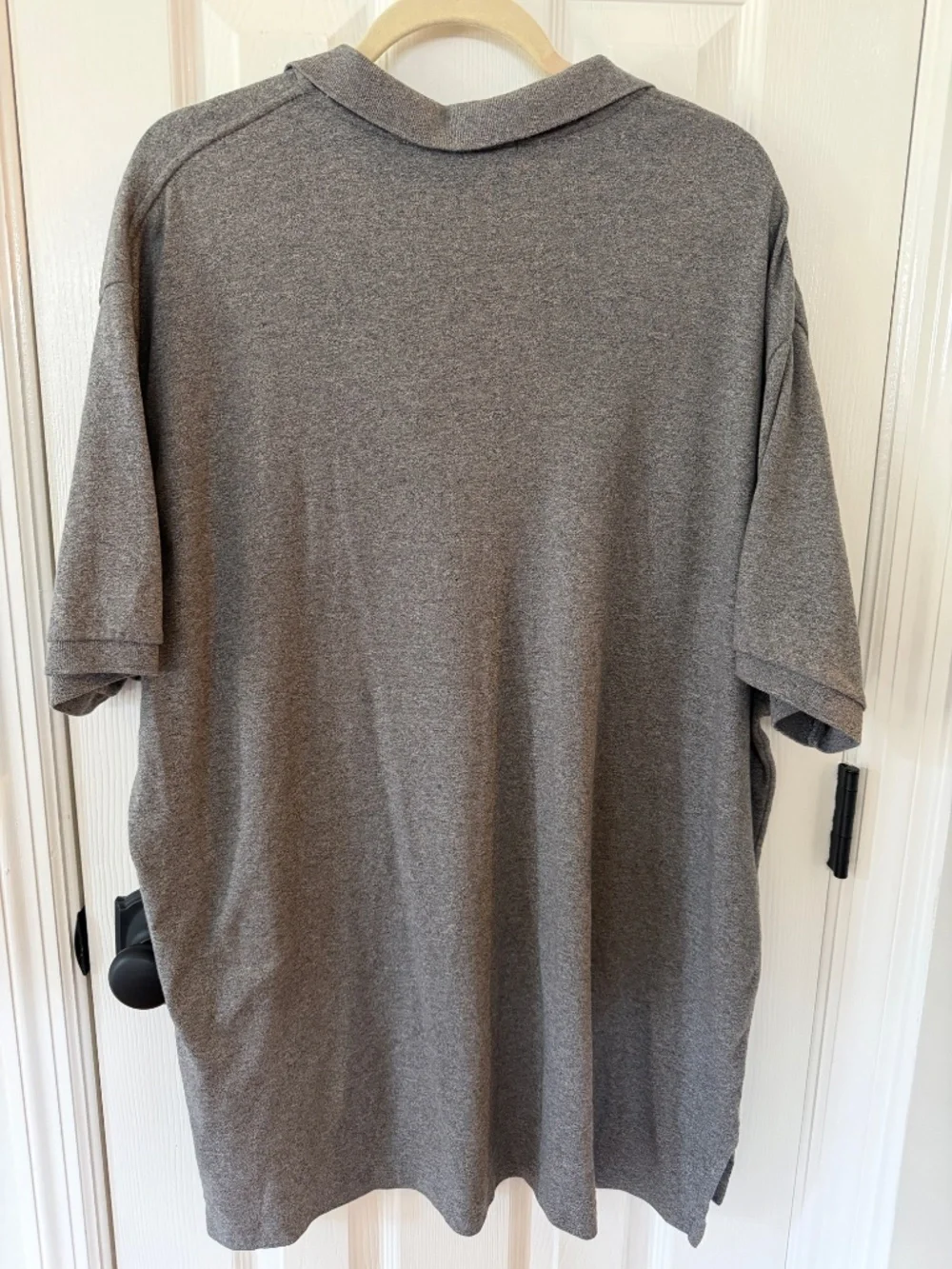Polo by Ralph Lauren Gray Short-Sleeve Polo with Red Pony